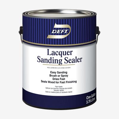 DEFT<sup>®</sup> Interior Clear Lacquer Sanding Sealer